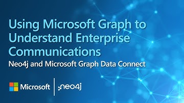Using Microsoft Graph to understand enterprise communication