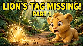 “🦁 Who Stole the Lion's Golden Crown Mystery Jungle Story for Kids | Part 1”