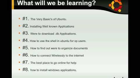 Ubuntu jaunty 9.04 tutorial 101