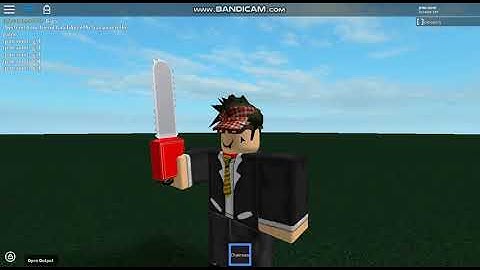 Roblox Script Showcase Episode #103 Simple Chainsaw