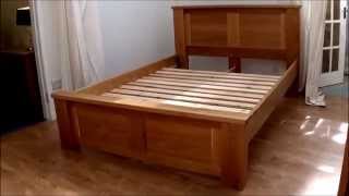 Here is a Video showing the Nevis Extra Strong Oak bed in more detail.