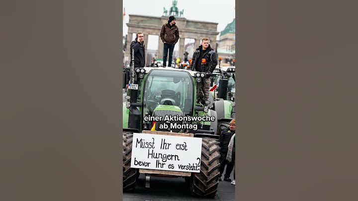 Protest von Landwirten wirkt: Ampel nimmt Teil der Kürzungspläne zurück