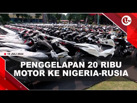 BARESKRIM UNGKAP PENGGELAPAN 20 RIBU MOTOR SENILAI RP876 MILIAR| U-NEWS