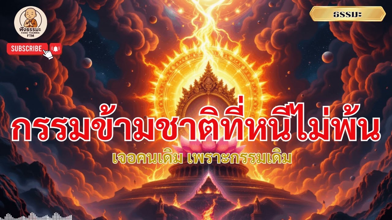 กรรมที่ผูกพันกันหลายชาติ – ทำไมถึงหนีไม่พ้น? คำอธิบายตามหลักพุทธ | ฟังธรรมะ - Fang Thamma (FTM)