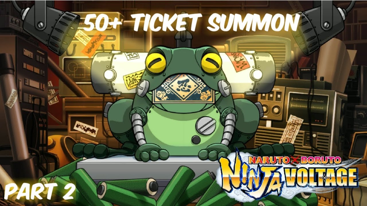 50+ Ticket Summon Part 2 | Naruto x Boruto Ninja Voltage