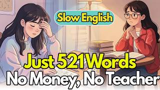 How To Speak English With Just 521 Words | No Money, No Teacher