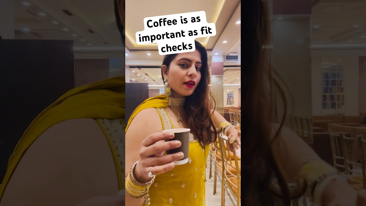 Fit checks or coffee? 