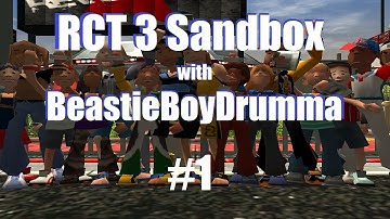 Lets Play RollerCoaster Tycoon 3 - Sandbox Part 1 (BRAND NEW 2012)