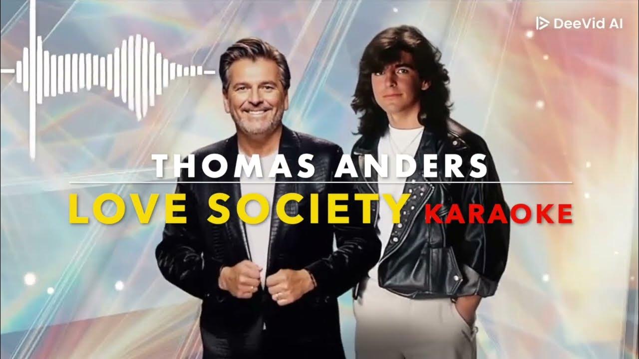 Thomas Anders - Love Society Karaoke version Thomas Anders - Love Society Karaoke version
