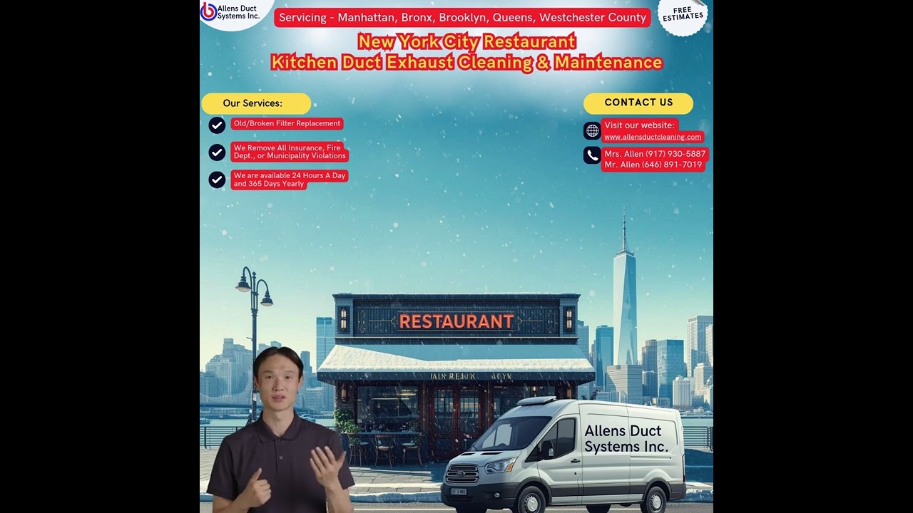 NYC Cafés & Diners — Hood & Duct Cleaning After Hours | Filter Sets • Rooftop Fan Service