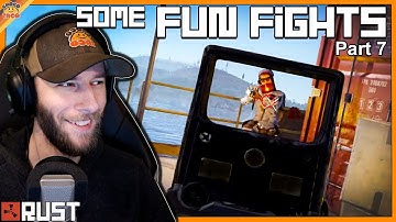 Part 7: Fun Fights with Non-Cheaters ft. Quest & Reid | chocoTaco RUST Trios Gameplay