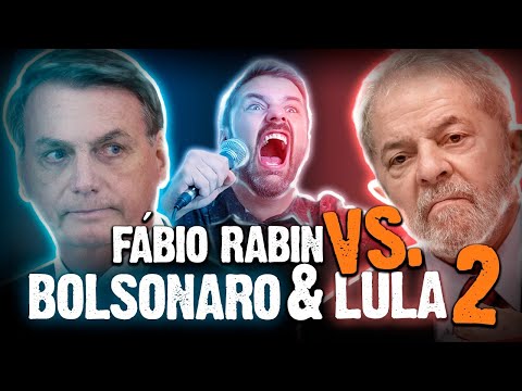 Fábio Rabin - Piadas com Lula e Bolsonaro