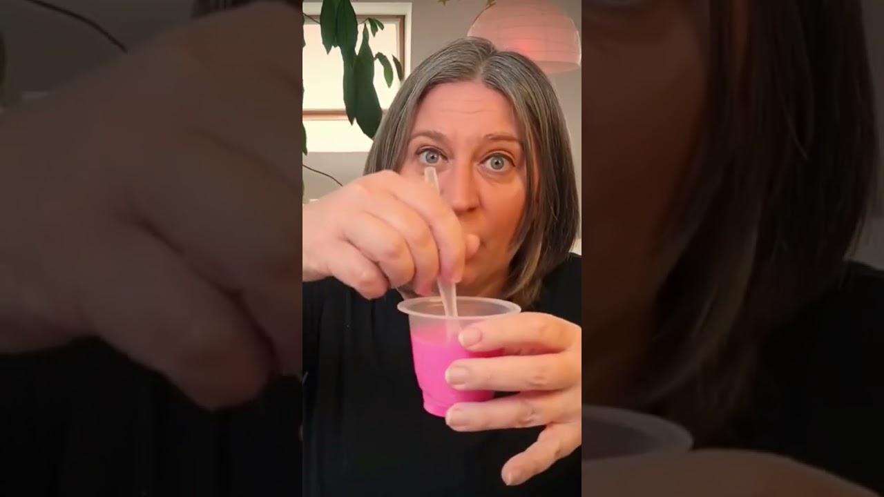 Looks like cough syrup! 