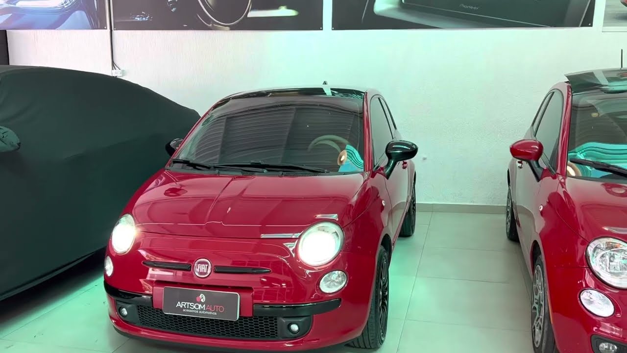 Fiat 500 - Polonês e Mexicano - Central 7" e 9" - ArtsomAuto