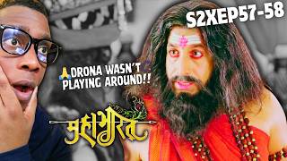 👑Dhritarashtra Declared War!!⚔️Mahabharat 2013: TV Show S2 EP57-58 Reaction