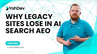 Why Legacy Sites Lose in AI Search  AEO, AI Readiness &amp; the Modern Stack