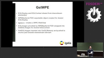 Inject the Web into your GStreamer pipeline with WPE  (FOSDEM 2019)