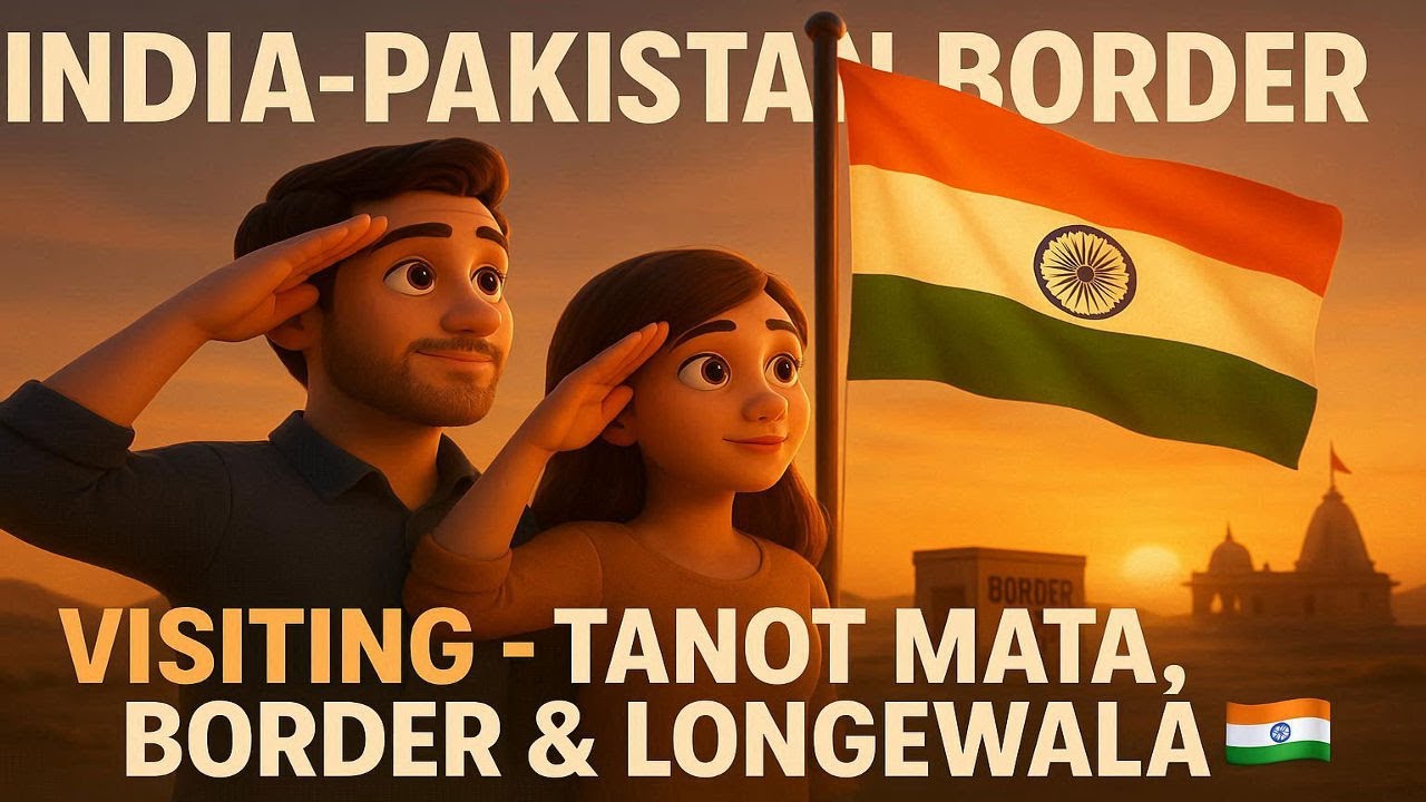 Day 91 Vlog | Tanot Mata, Border & Longewala 🇮🇳✨