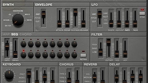 Garage Demo with Nevo Analogue Machines Synth Plugin for Kontakt