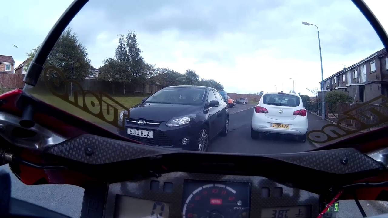 Woman driving the wrong way on one way street! - YouTube