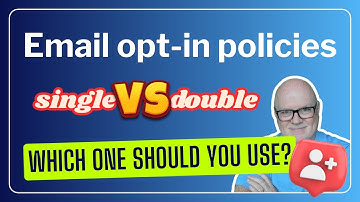 Email marketing: what’s the difference between ‘single’ and ‘double’ optin, and which one to choose?