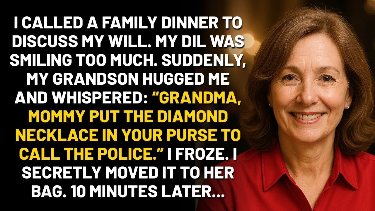 My DIL Planted Stolen Jewelry In My Bag To Get Me Arrested  My Grandson Warned Me just In