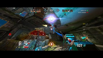 TigerBLUE Quake Champions CTF (Ruins of Sarnath) Epic Finish