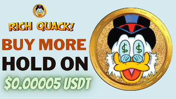 RichQUACK.com (QUACK) -? QUACK Coin Price Will Rich $0.00005
