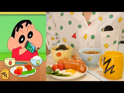 짱구 아침밥 직접 만들어보기 !! 짱구야 편식 왜해?? 존맛탱 😂🍚