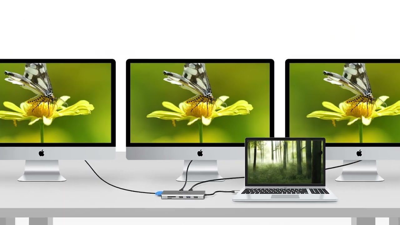 Do you want to set up 3 external monitors for your MacBook?
