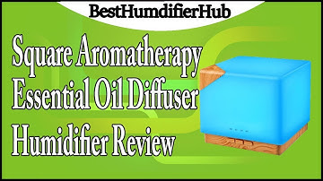 Square Aromatherapy Essential Oil Diffuser Humidifier Review