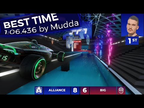 Mudda drives a WR in a Trackmania WorldTour Match