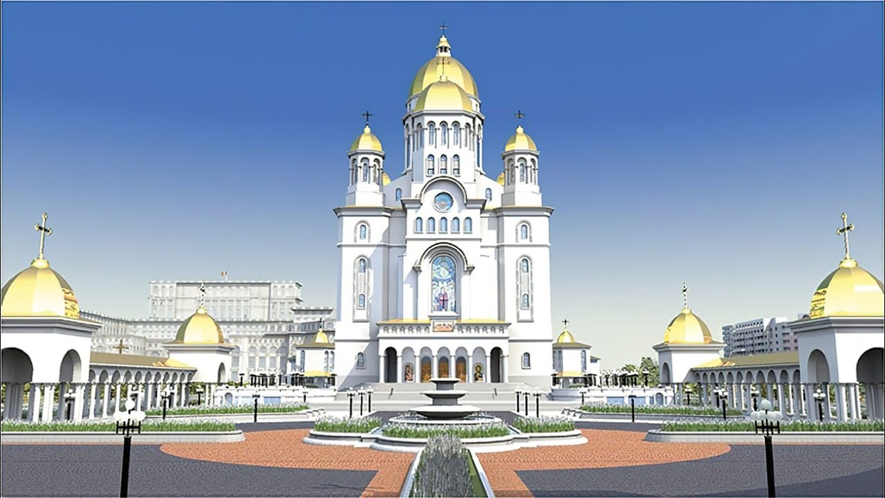 BUKAREST/RUMÄMIEN: Die große Glocke der Kathedrale der Erlösung des Volkes