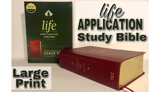 NLT Large Print Life Application Study Bible Review 3rd Edition screenshot 4