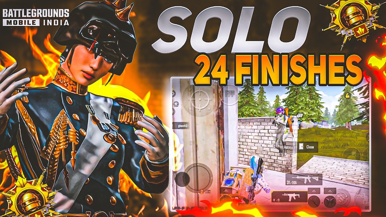 24 Finishes Dominator Lobby 🔥 | Ye Match Miss Mat Karna #bgmi