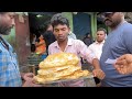 Heaven for poori lovers  andhra chole bhature  very big size poori  indian street food