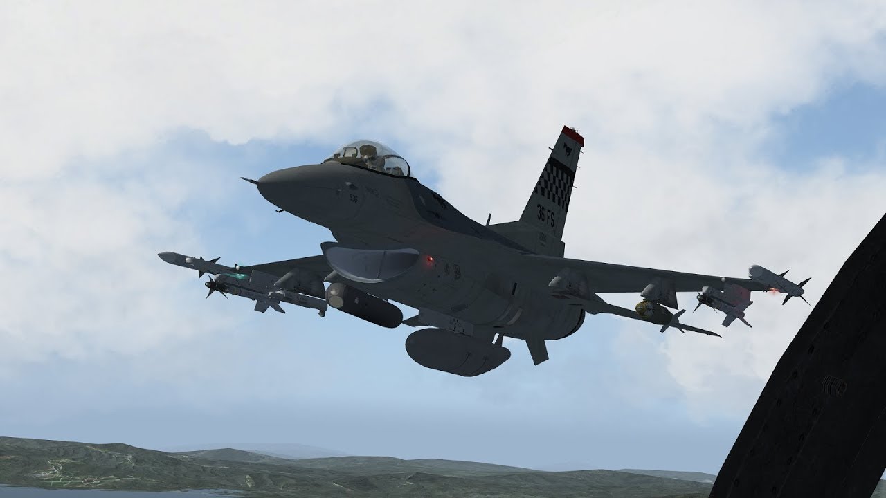 Falcon BMS 4.37 | Oblivious at Night [4K]