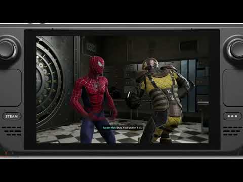 Marvel’s Spider Man Remastered Steam Deck Gameplay - Financial Shock