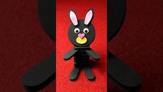 Cute Paper Bunny 😍 | Easy DIY Craft in 1 Minute #shorts