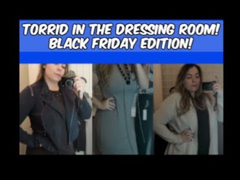 Torrid In the Dressing Room ~ Black Friday Edition ~ Plus Size Ponderings - YouTube