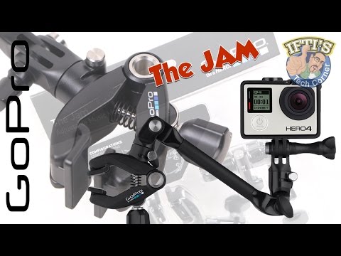 gopro-‘the-jam’-:-adjustable-music-mount-for-drums,-guitar,-mic-stands-&-more!---review
