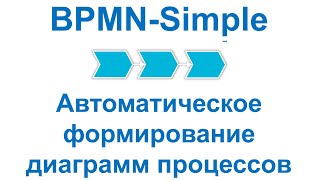 Нотация BPMN-Simple. Автоматическое формирование диаграмм бизнес-процессов в нотации BPMN-Simple.