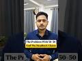 The Problem With 50-50 Equity Split | Deadlock Clause | Aditya Sharma