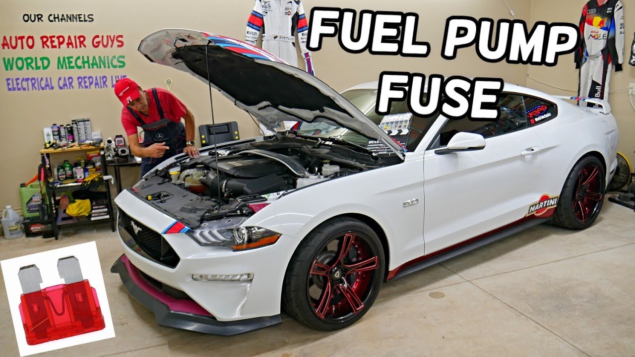 FORD MUSTANG FUEL PUMP FUSE LOCATION REPLACEMENT 2015 2016 2017 2018