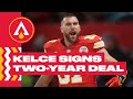 Travis kelce agrees to 2year extension  chiefs breaking news