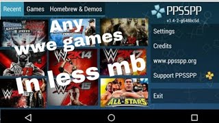 How to download any wwe games on Android for free in less mb? screenshot 5