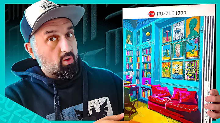 My 1st HEYE Puzzle! Room with Red Sofa 1000 pieces review