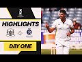 Highlights  gloucestershire v middlesex  day one  marchant de lange takes sixfor