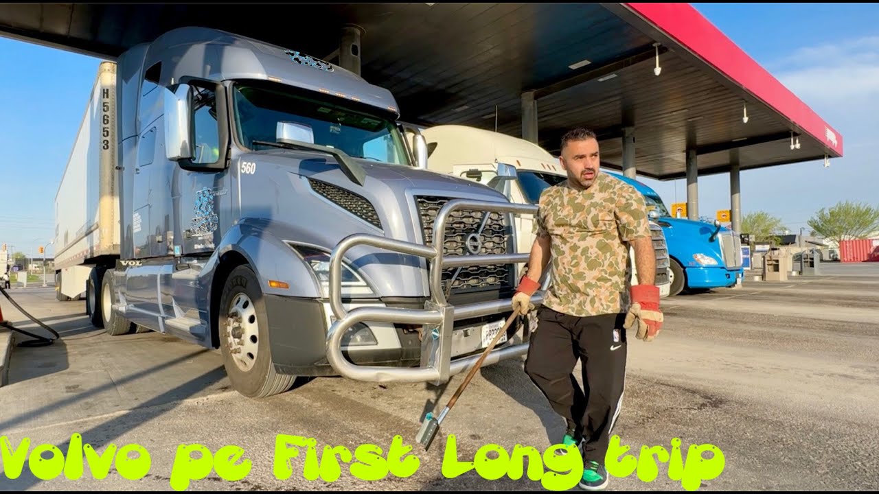 First Long Trip on VOLVO with New Transport | 742