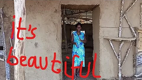 Our beautiful earthern/cob house progress update in Kenya:PART 2
